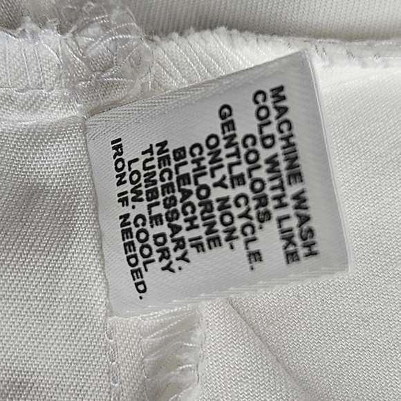 CATO Women Button Holes White and Black Crop Jacket Size Large - Picture 8 of 9